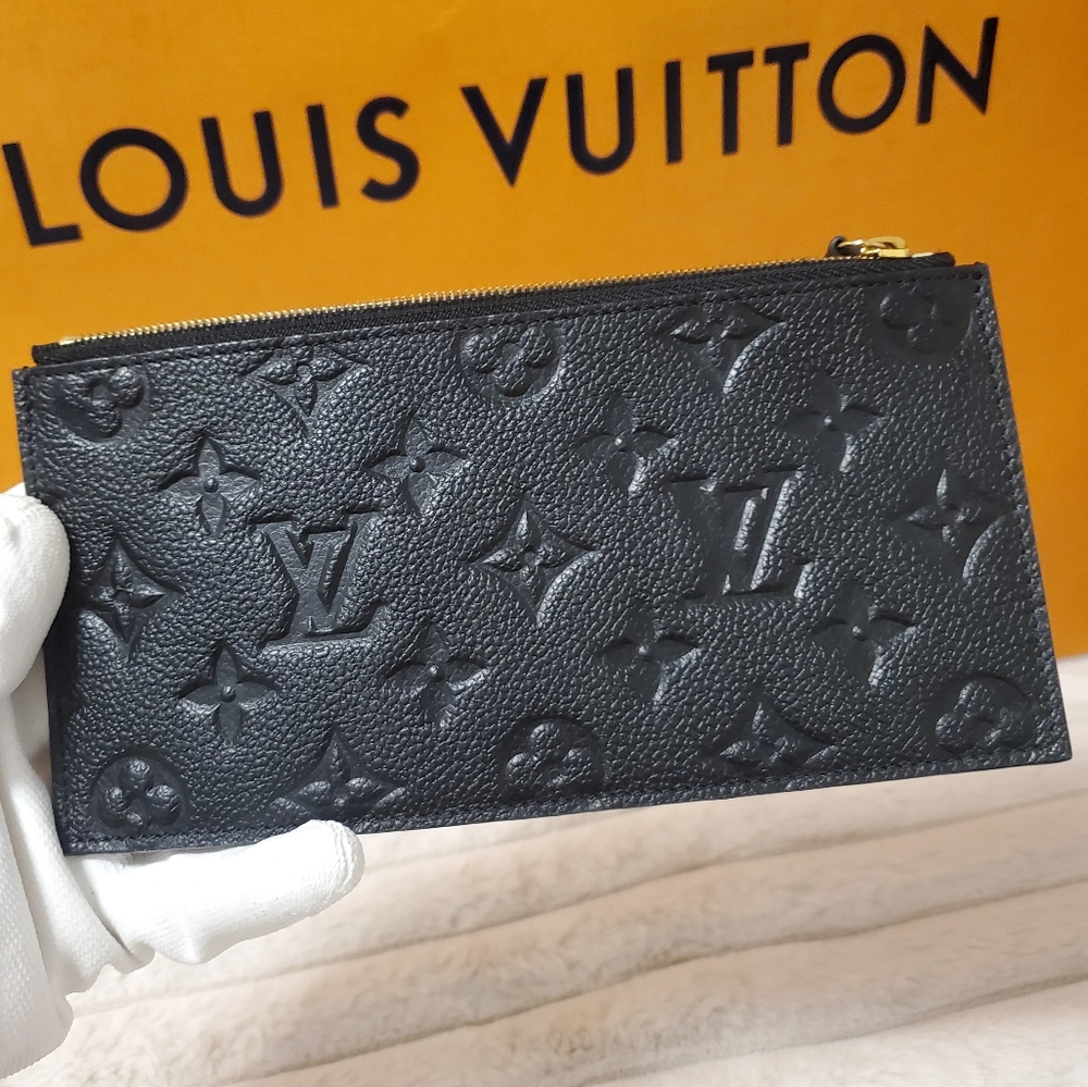 100% Authentic Louis Vuitton Slim Wallet from Felicie Pochette Empreinte.